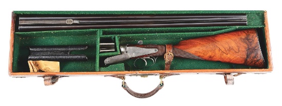 (A) Scarce Holland & Holland No. 3 Grade Paradox with Case (1890).