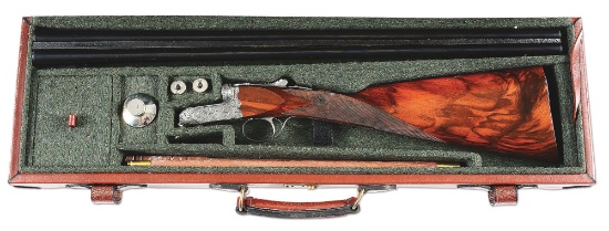 (M) F. lli Rizzini 20 Bore R-2 Boxlock Light Game Shotgun with Truly Superb Dragon and Acanthus Scro