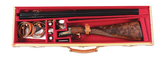(M) Connecticut Shotgun Mfg. Co. 28 Gauge RBL Shotgun with Fancy Wood Upgrade and Single Selective T