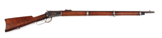 (C) Rare and Desirable Winchester Model 1892 Musket (1902).