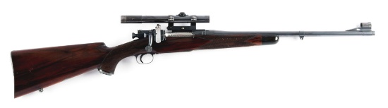(C) Fine Pre-War Griffin & Howe Custom Springfield Carbine with Zeiss Scope.