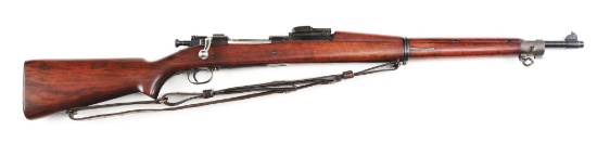 (C) U.S. Springfield Model 1903A1 National Match Bolt Action Rifle.