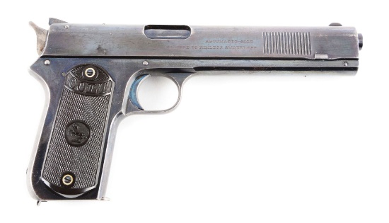 (C) Scarce High Condition Colt Model 1900 Commercial Sporting Semi-Automatic Pistol.