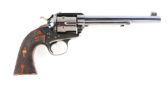 (C) High Condition Colt Bisley Model Flat Top Single Action Target Revolver (1908).