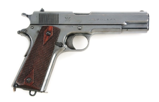 (C) U.S. Springfield Model 1911 Army Semi-Automatic Pistol (1914).