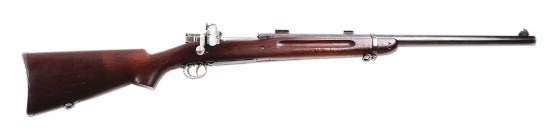 (C) U.S. Springfield Model 1922 .30 Heavy Barrel "Match" Special Bolt Action Rifle.