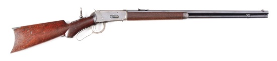 (A) Winchester Model 1894 Semi-Deluxe Lever Action Rifle.