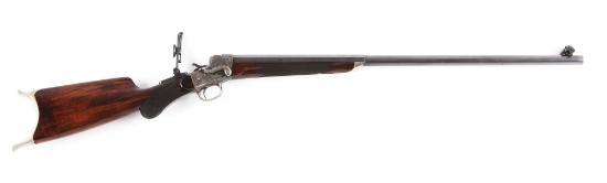(A) Remington Hepburn Number 3 "B Quality" Match Rifle.