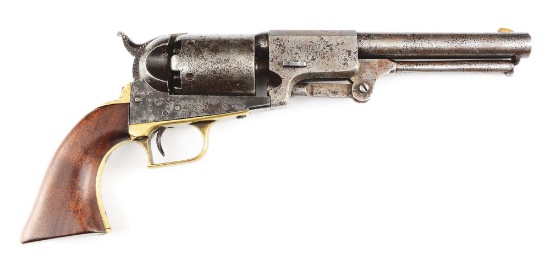 (A) U.S. Marked Colt 1st Model Dragoon Percussion Revolver.