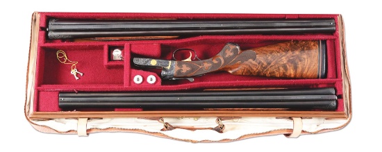 (C) One Of The Most Iconic Model 21 Winchesters Ever Made - a 12 Gauge Grand American Built For Roy