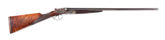 (C) Scarce 20 Bore L.C. Smith Eagle Grade Ejector Shotgun with Straight Grip.