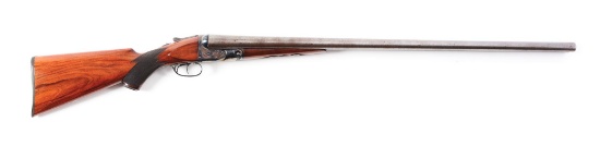 (C) Huge Parker Bros.8 Bore "E" Hammerless Waterfowling Gun with Fine Damascus Barrelsn (1902).