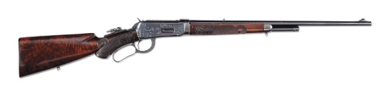 (C) Fantastic Model 1894 Engraved Winchester Takedown Rifle (1920).