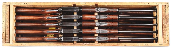 (C) Extraordinarily Rare Original Crate of 10 Unissued Winchester Model 1895 Carbines.