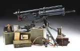 (N) Absolutely Fantastic Swiss MG-11 Maxim Machine Gun on Tripod (Curio and Relic).
