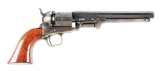 (A) Stunning Colt Model 1851 4th Model Navy Percussion Revolver (1860 with rare screw over wedge..