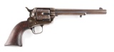 (A) Early U.S. Colt Single Action Army Cavalry Revolver.