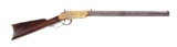 (A) Engraved 2nd Model Henry Rifle (1864).