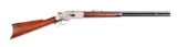 (A) Rare Experimental 1873 Ring Lever Rifle with Internal Striker.