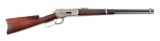 (A) Winchester Model 1886 .40-82 WCF Saddle Ring Carbine (1890).