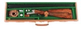 (M) Masterwork Signed Merkel 147SL 28 Gauge Boxlock Ejector Single Trigger Game Gun with Case.