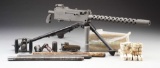 (N) High Condition DLO Registered Sideplate Browning 1919 A4 Machine Gun with Tripod and Numerous Ex