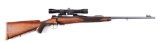 (C) Westley Richards Deluxe Model 98 Rifle with Scope (Circa 1953).