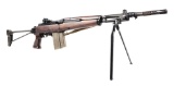 (C) Beretta Model BM59 Mk IV Semi-Automatic Rifle.