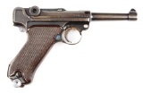 (C) Krieghoff 1938 Dated Luger Semi-Automatic Pistol.