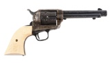 (C) Pre-War Colt Single Action Army Engraved by Famed Alvin White (1919).