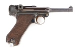 (C) Krieghoff S Code Luger P.08 Semi-Automatic Pistol.