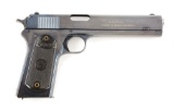 (C) Near New Colt Model 1902 Military Model Semi-Automatic Pistol (1918).