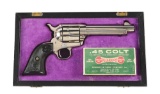 (M) Leatherette Cased 3rd Generation Colt Single Action Army .45 Caliber Revolver (1997).