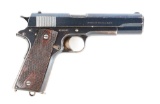 (C) Colt Model 1911 U.S. Navy Semi-Automatic Pistol (1918).