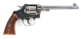 (C) Near New Colt New Service Flat Top Target .44 Russian & S&W Double Action Revolver (1920).