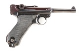 (C) Nazi Marked 42 Dated byf Code Luger Semi-Automatic Pistol.