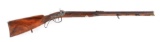 (A) Fine German Percussion Rifle by Baader.