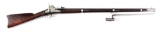 (A) U.S. Model 1855 Percussion Rifle Musket by Springfield with Bayonet.