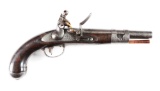 (A) Rare U.S. Model 1813 Navy Flintlock Pistol by Simeon North.