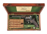 (A) Dealer Marked & Cased  J. Rigby Tranters Patent Revolver.