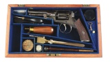 (A) Cased William Blanch & Son Percussion Revolver.