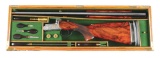 (M) Perazzi SCO Mirage Target Shotgun with Relief Scroll and Gold Inlay and Case and Accessories.