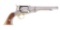 (A) Martially Marked Remington Beals Navy Model Percussion Revolver.