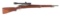 (C) U.S. Remington Model 03-A4 Bolt Action Sniper Rifle.