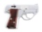 (M) Semmerling LM4 Factory Chrome Slide Action Pocket Pistol.