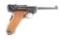 (C) Swiss Waffenfabrik Bern 06/24 Luger Semi-Automatic Pistol.