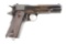 (C) Colt Model 1911 British .455 Eley Semi-Automatic Pistol & Holster (1916).