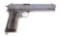 (C) Colt Model 1902 Military Semi-Automatic Pistol (1910).
