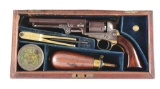 (A) Cased London Colt Model 1849 Pocket Percussion Revolver.