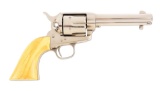 (A) Near New Colt Etched Panel Frontier Six Shooter Single Action Army Revolver (1878).